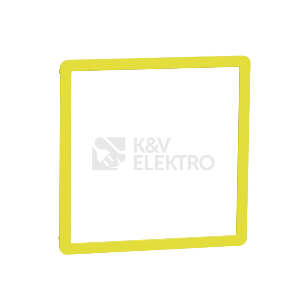 Obrázek produktu Schneider Electric Nová Unica Studio Outline dekorativní rámeček Yellow NU230001 0