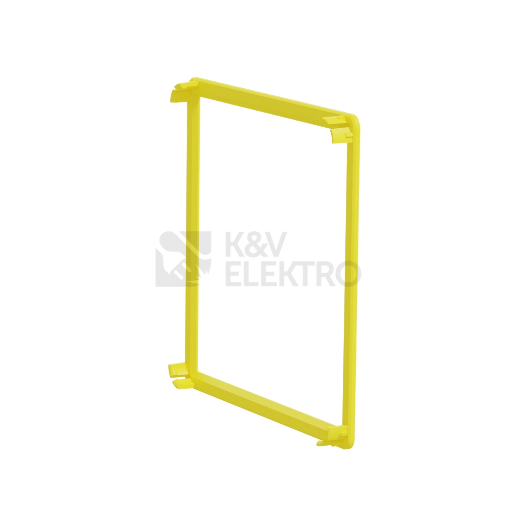 Obrázek produktu Schneider Electric Nová Unica Studio Outline dekorativní rámeček Yellow NU230001 2