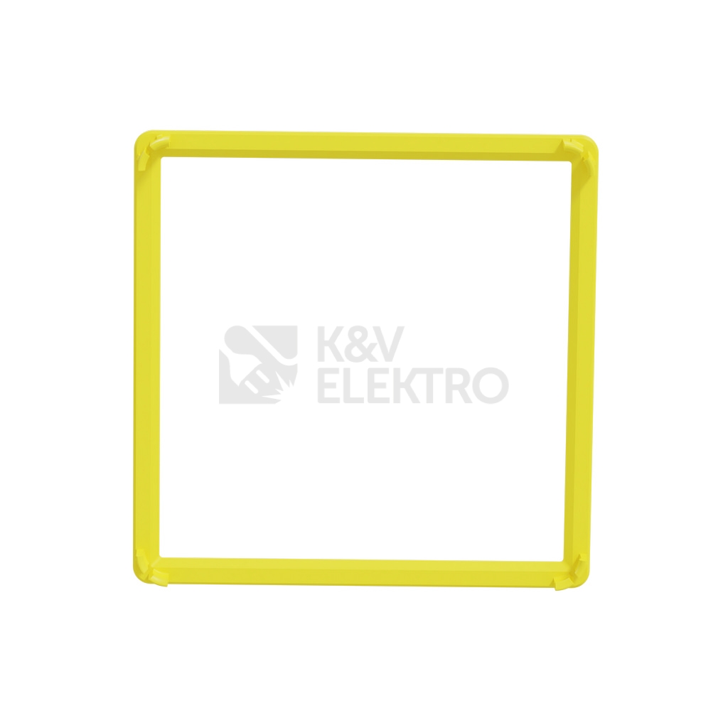 Obrázek produktu Schneider Electric Nová Unica Studio Outline dekorativní rámeček Yellow NU230001 3