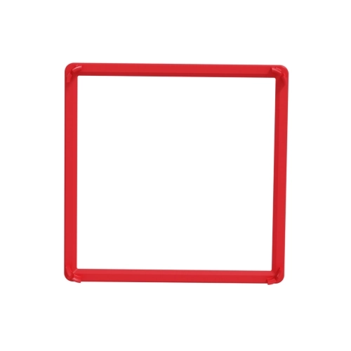 Schneider Electric Nová Unica Studio Outline dekorativní rámeček Red NU230013 (obrázek 4)