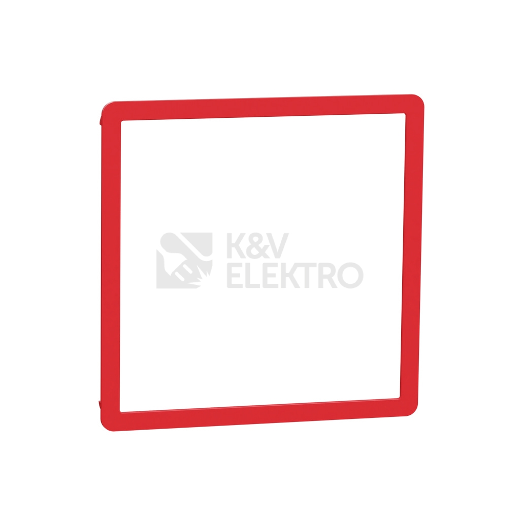 Obrázek produktu Schneider Electric Nová Unica Studio Outline dekorativní rámeček Red NU230013 0
