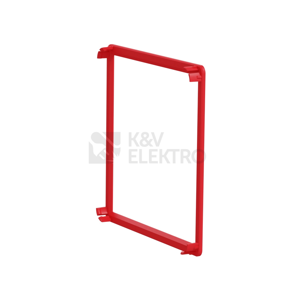Obrázek produktu Schneider Electric Nová Unica Studio Outline dekorativní rámeček Red NU230013 2