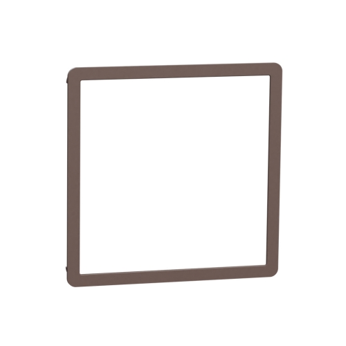 Schneider Electric Nová Unica Studio Outline dekorativní rámeček Chocolate NU230016