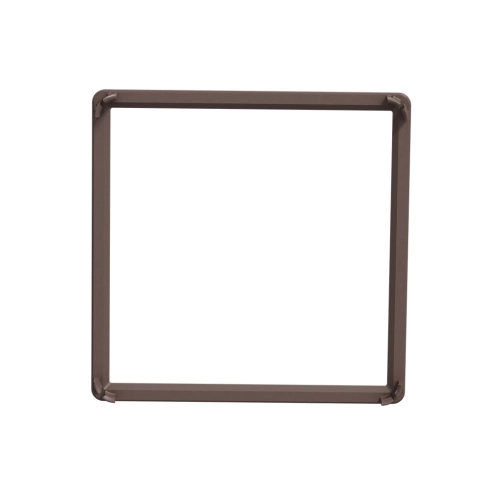 Schneider Electric Nová Unica Studio Outline dekorativní rámeček Chocolate NU230016 (obrázek 4)