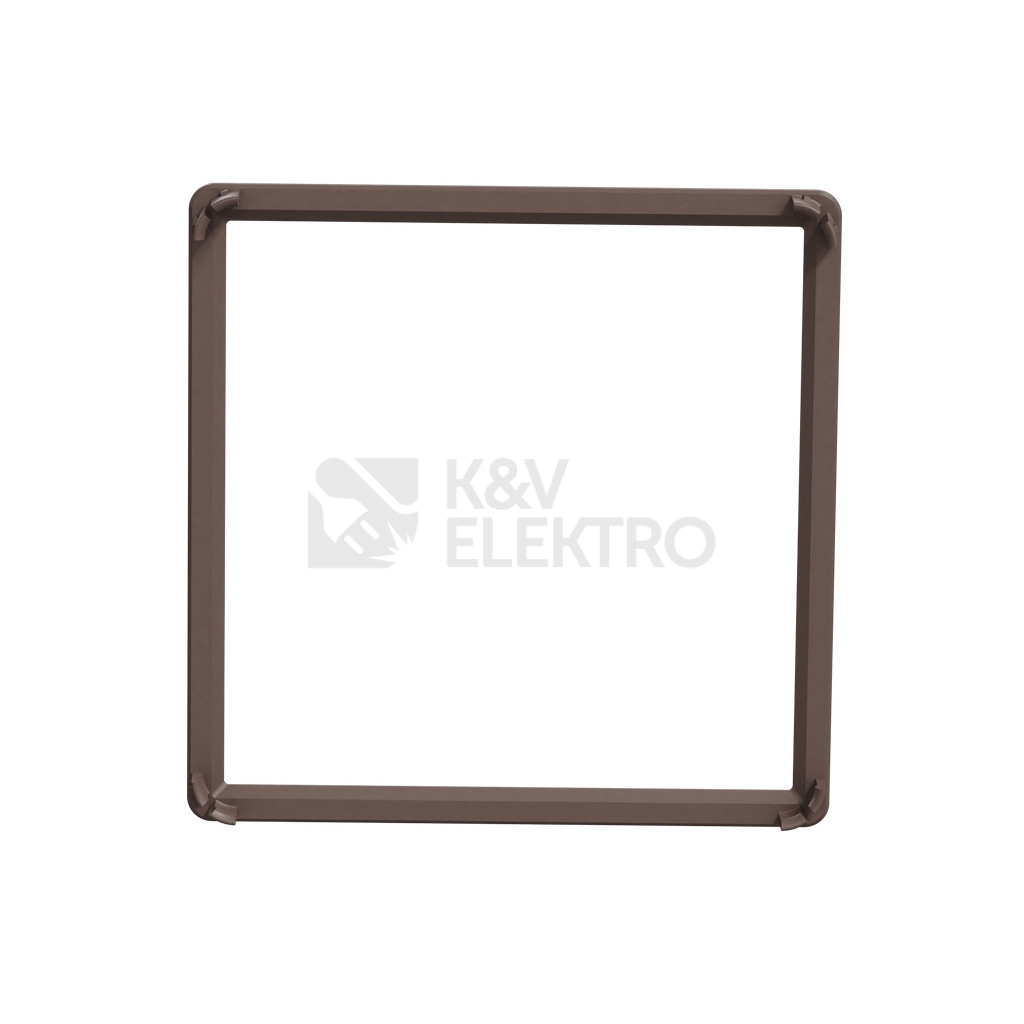 Obrázek produktu Schneider Electric Nová Unica Studio Outline dekorativní rámeček Chocolate NU230016 3