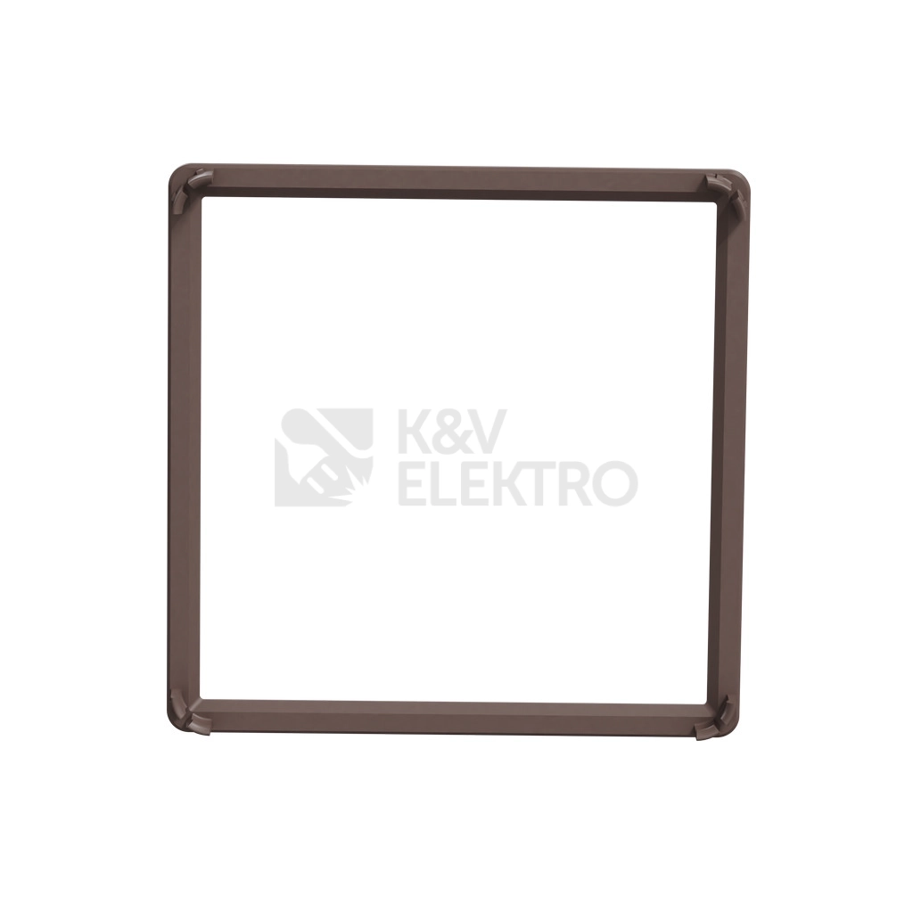Obrázek produktu Schneider Electric Nová Unica Studio Outline dekorativní rámeček Chocolate NU230016 3
