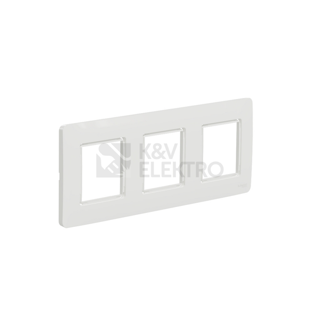 Obrázek produktu Schneider Electric Nová Unica Studio Outline trojrámeček bílá NU230618 1