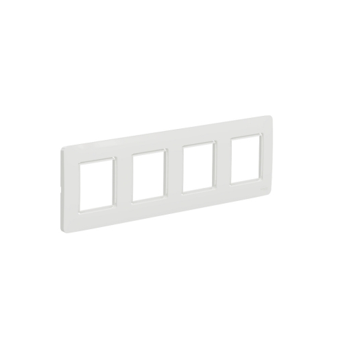 Schneider Electric Nová Unica Studio Outline čtyřrámeček bílá NU230818