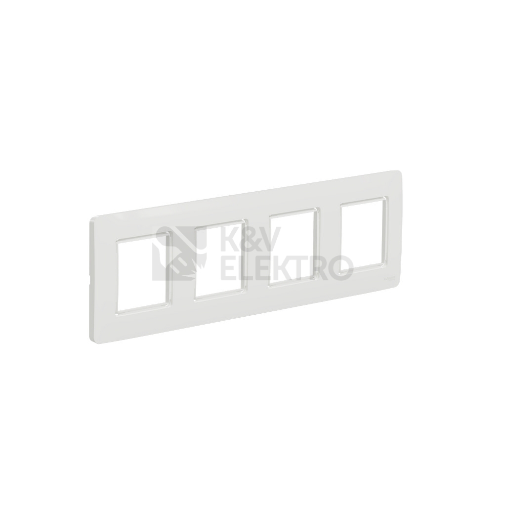 Obrázek produktu Schneider Electric Nová Unica Studio Outline čtyřrámeček bílá NU230818 1