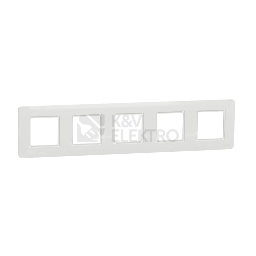 Obrázek produktu Schneider Electric Nová Unica Studio Outline pětirámeček bílá NU231018 0