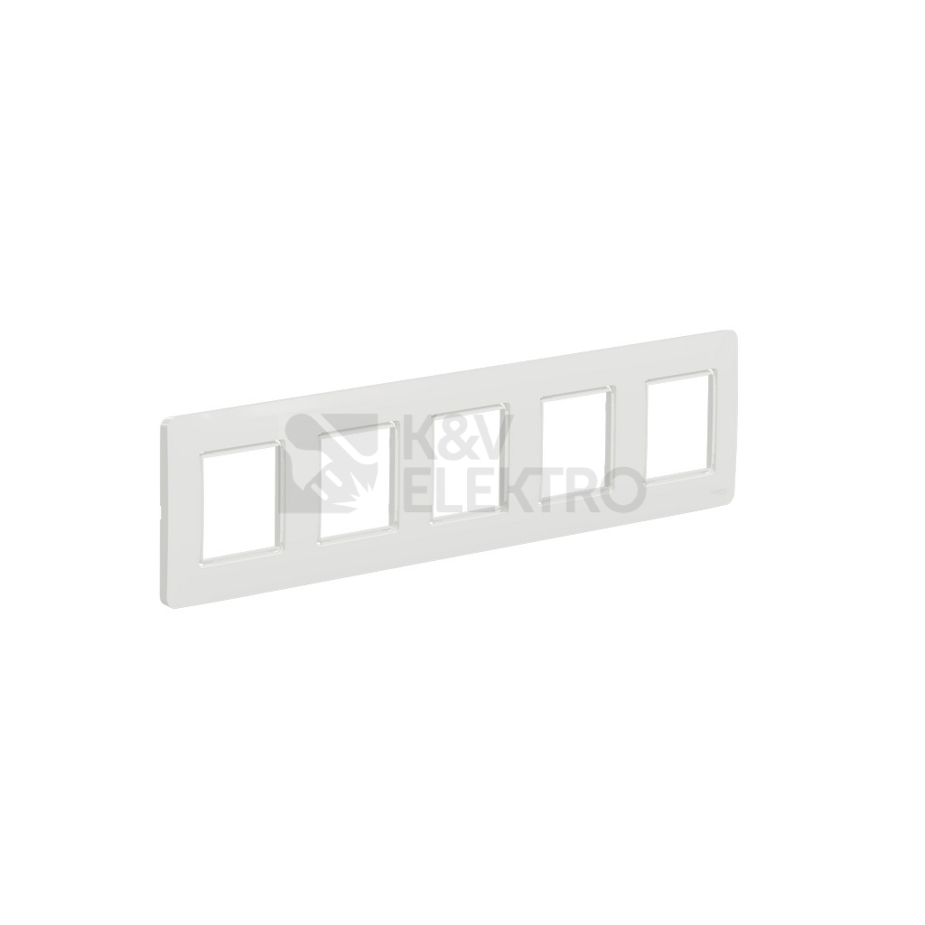 Obrázek produktu Schneider Electric Nová Unica Studio Outline pětirámeček bílá NU231018 1
