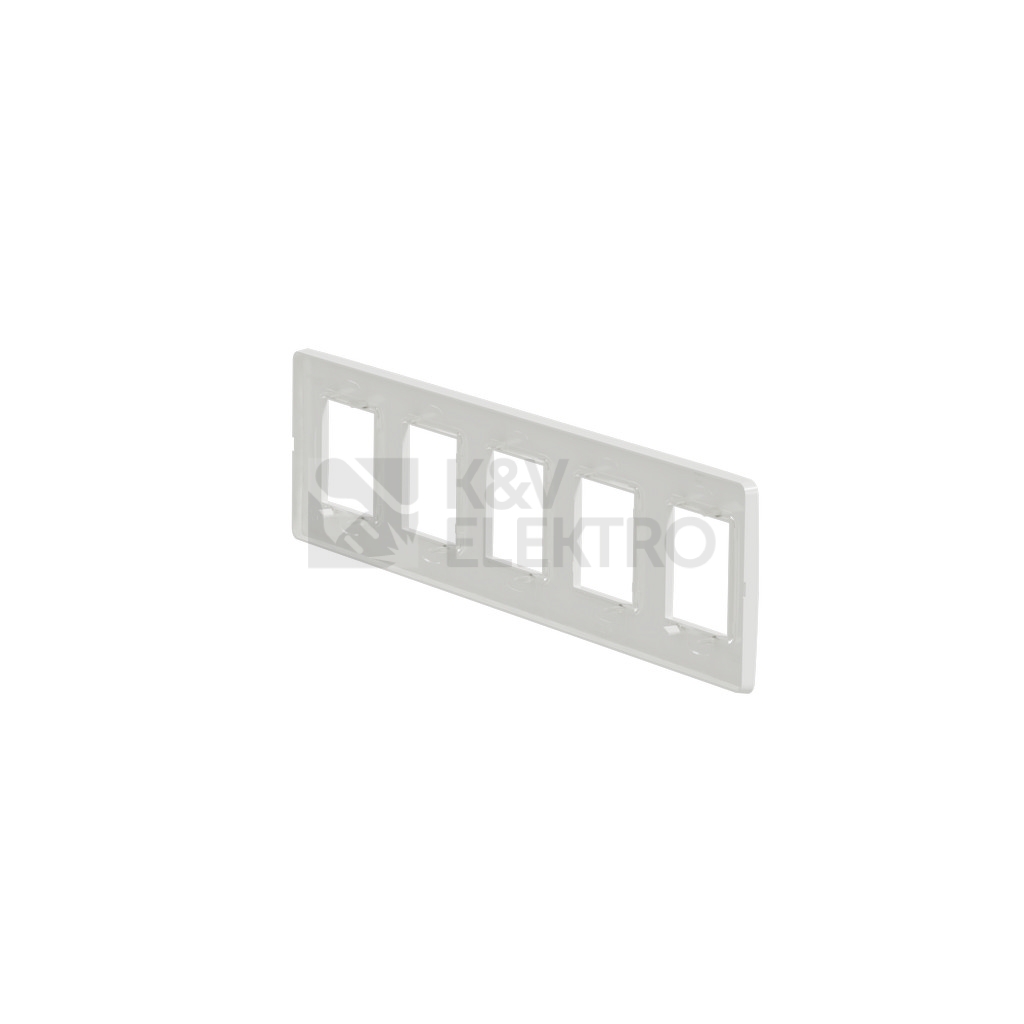Obrázek produktu Schneider Electric Nová Unica Studio Outline pětirámeček bílá NU231018 2