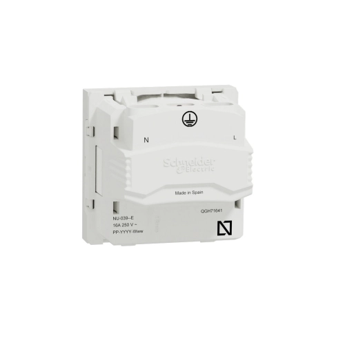 Schneider Electric Nová Unica zásuvka šroubová bílá NU303918E (obrázek 4)