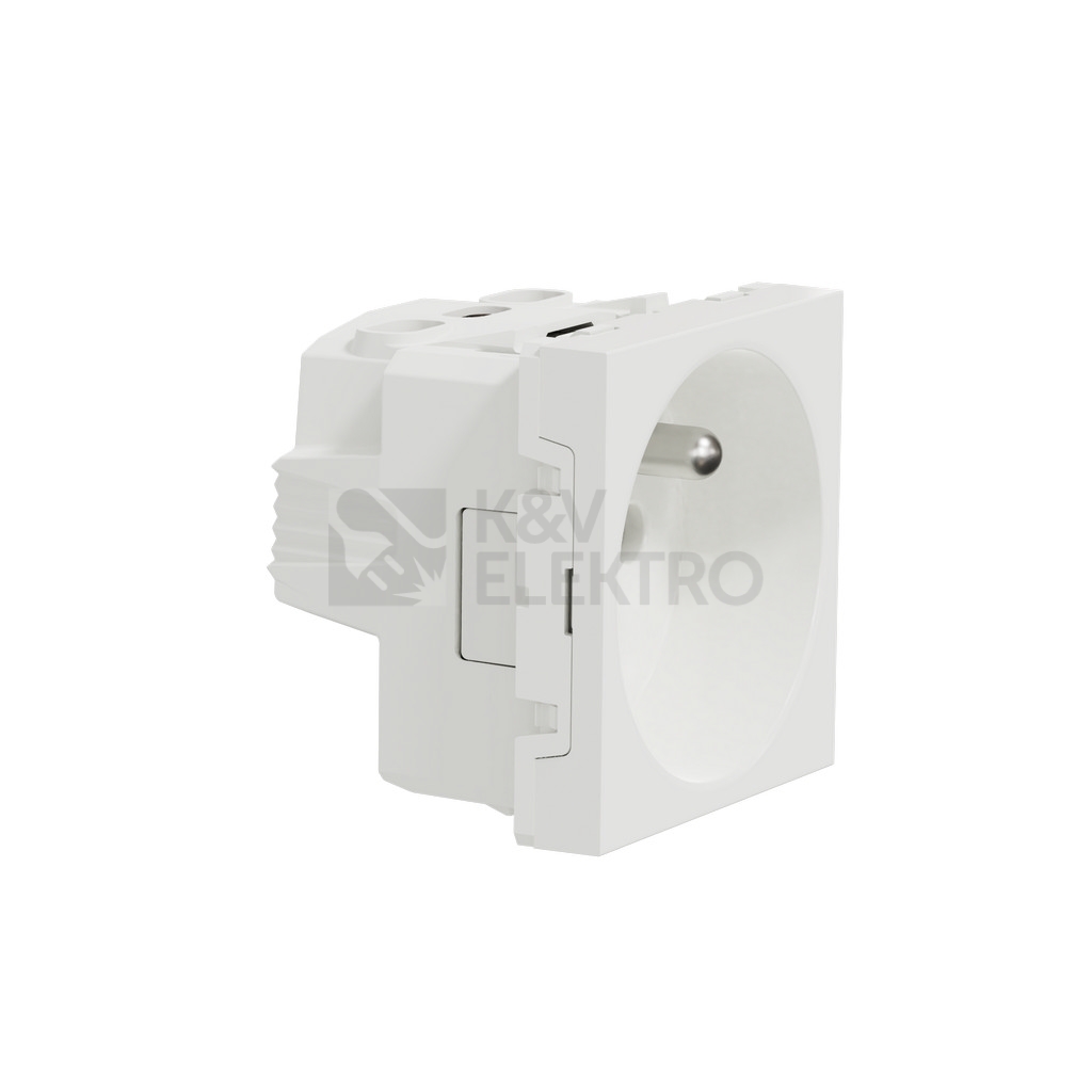 Obrázek produktu Schneider Electric Nová Unica zásuvka šroubová bílá NU303918E 1