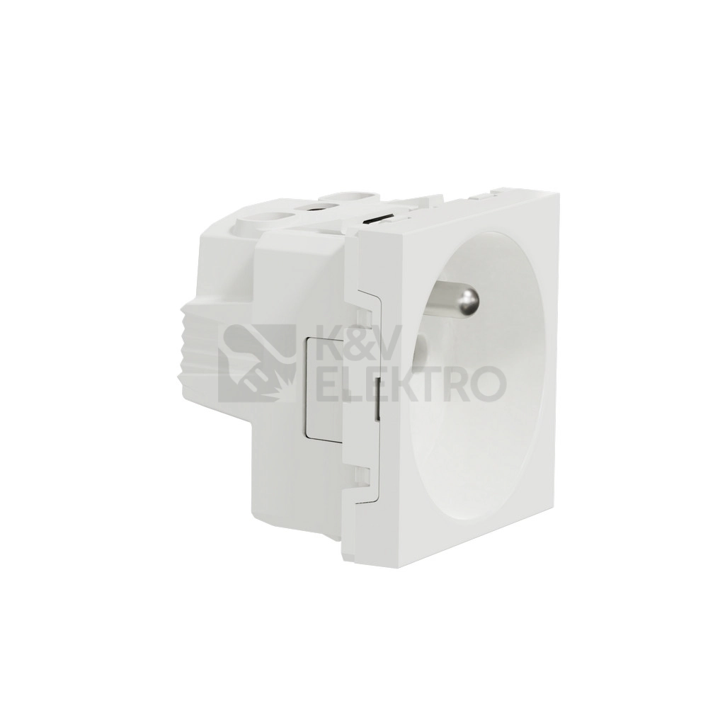 Obrázek produktu Schneider Electric Nová Unica zásuvka šroubová bílá NU303918E 1