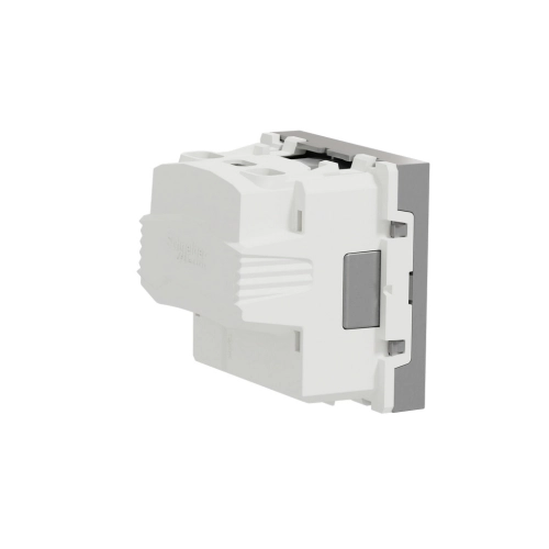 Schneider Electric Nová Unica zásuvka šroubová aluminium NU303930E (obrázek 3)