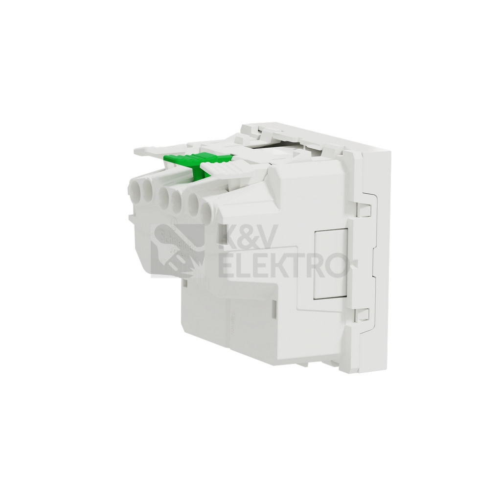 Obrázek produktu Schneider Electric Nová Unica zásuvka skrytá bílá NU305218E 2