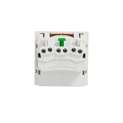 Schneider Electric Nová Unica zásuvka bezšroubová béžová NU305944E (obrázek 6)
