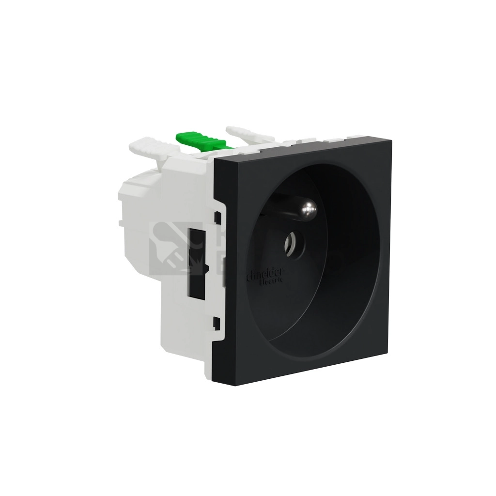 Obrázek produktu Schneider Electric Nová Unica zásuvka bezšroubová antracit NU305954E 1
