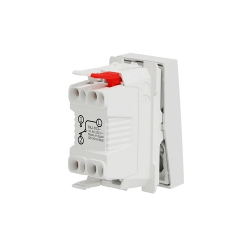 Schneider Electric Nová Unica schodišťový vypínač č.6 bílá NU310318 1modul (obrázek 3)
