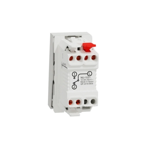 Schneider Electric Nová Unica schodišťový vypínač č.6 bílá NU310318 1modul (obrázek 4)