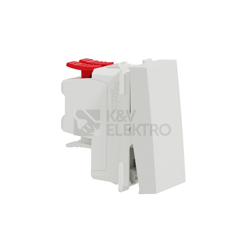 Obrázek produktu Schneider Electric Nová Unica křížový vypínač č.7 bílá NU310518 1modul 1
