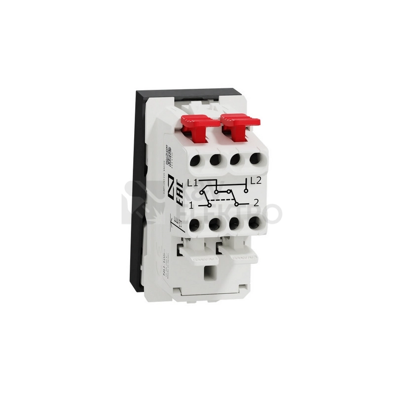 Obrázek produktu Schneider Electric Nová Unica křížový vypínač č.7 antracit NU310554 1modul 3