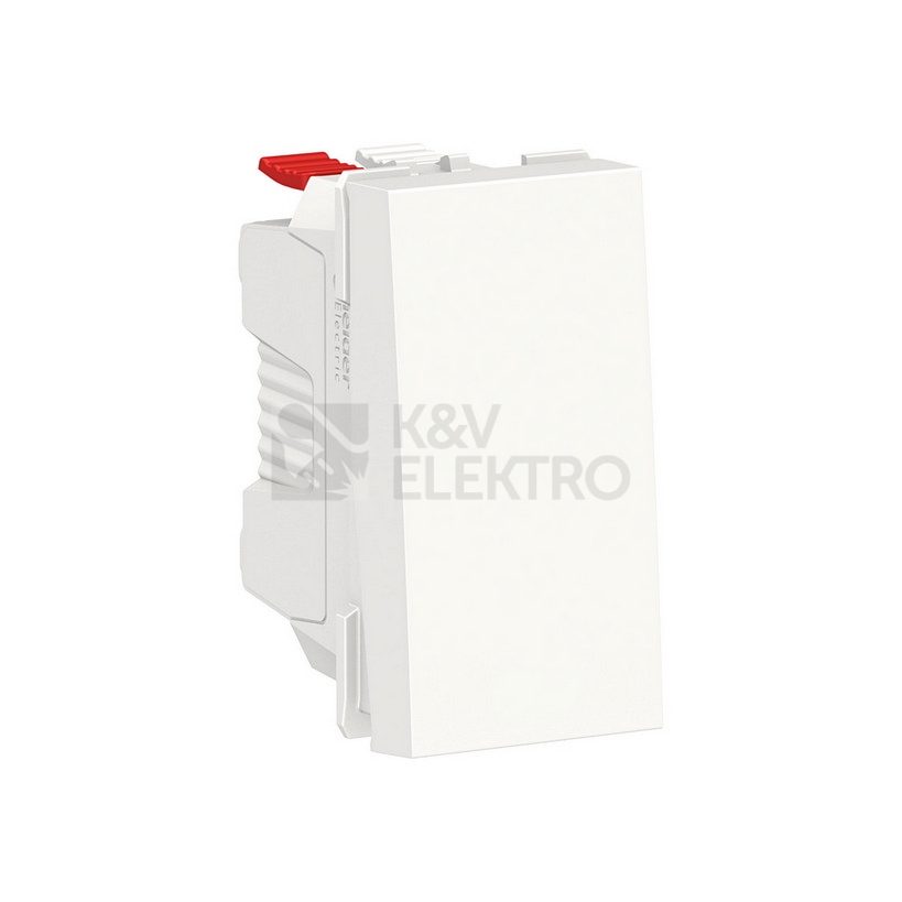 Obrázek produktu Schneider Electric Nová Unica tlačítko č.1/0 bílá NU310618 1modul 0
