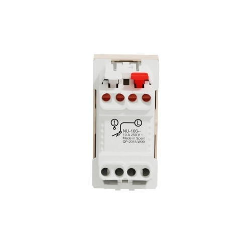 Schneider Electric Nová Unica tlačítko č.1/0 béžová NU310644 1modul (obrázek 4)