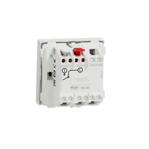 Schneider Electric Nová Unica vypínač č.1 bílá NU320118 (obrázek 4)