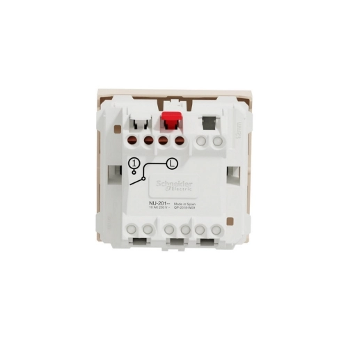 Schneider Electric Nová Unica vypínač č.1 béžová NU320144 (obrázek 4)