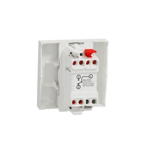 Schneider Electric Nová Unica schodišťový vypínač č.6 bílá NU320318 (obrázek 4)