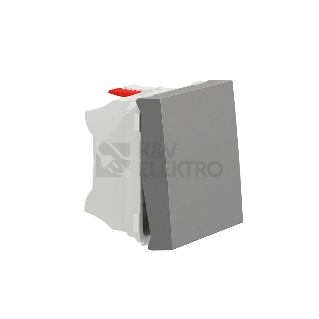 Obrázek produktu Schneider Electric Nová Unica schodišťový vypínač č.6 aluminium NU320330 1