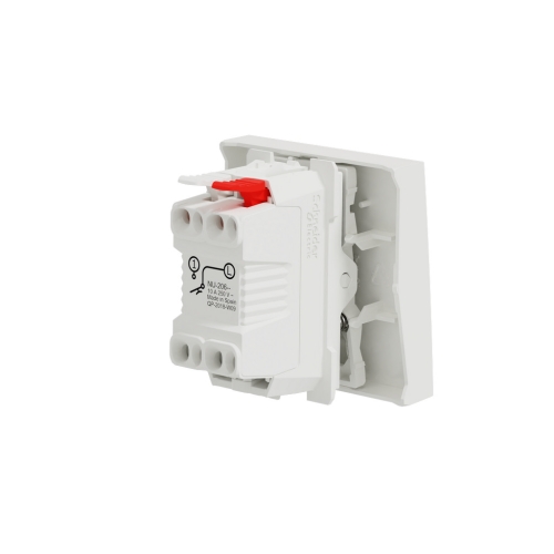 Schneider Electric Nová Unica tlačítko č.1/0 bílá NU320618