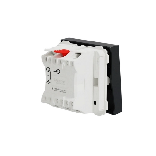 Schneider Electric Nová Unica zvonkové tlačítko č.1/0 antracit NU320654C (obrázek 5)