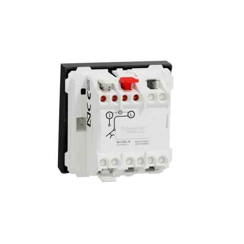 Schneider Electric Nová Unica tlačítko č.1/0 s orientační kontrolkou antracit NU320654N (obrázek 3)