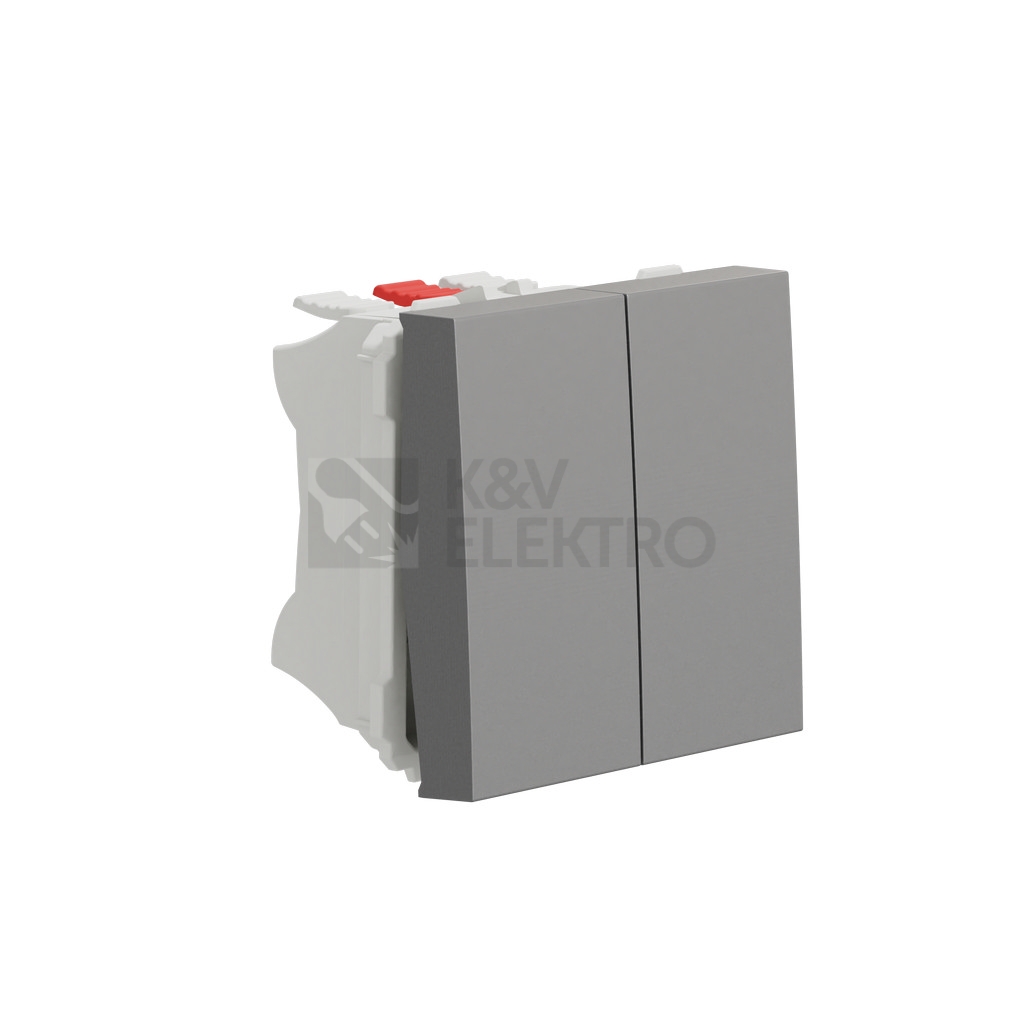 Obrázek produktu Schneider Electric Nová Unica sériový vypínač č.5 aluminium NU321130 1