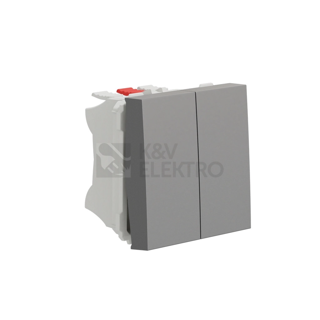 Obrázek produktu Schneider Electric Nová Unica sériový vypínač č.5 aluminium NU321130 1