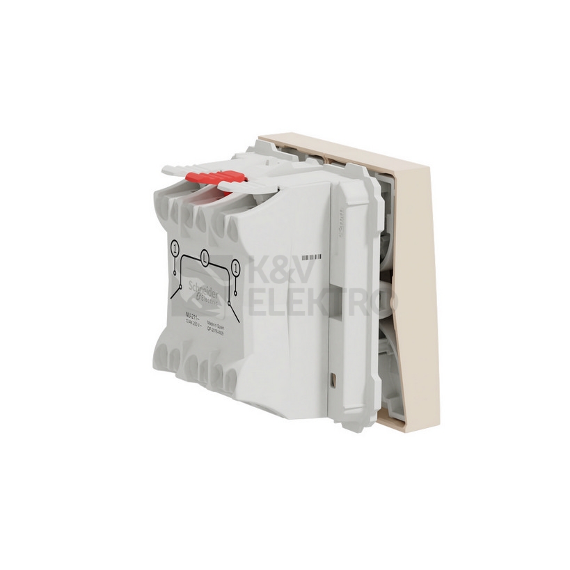 Obrázek produktu Schneider Electric Nová Unica sériový vypínač č.5 béžová NU321144 2