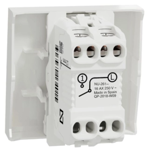 Schneider Electric Nová Unica vypínač č.1 16A bílá NU326118 (obrázek 2)