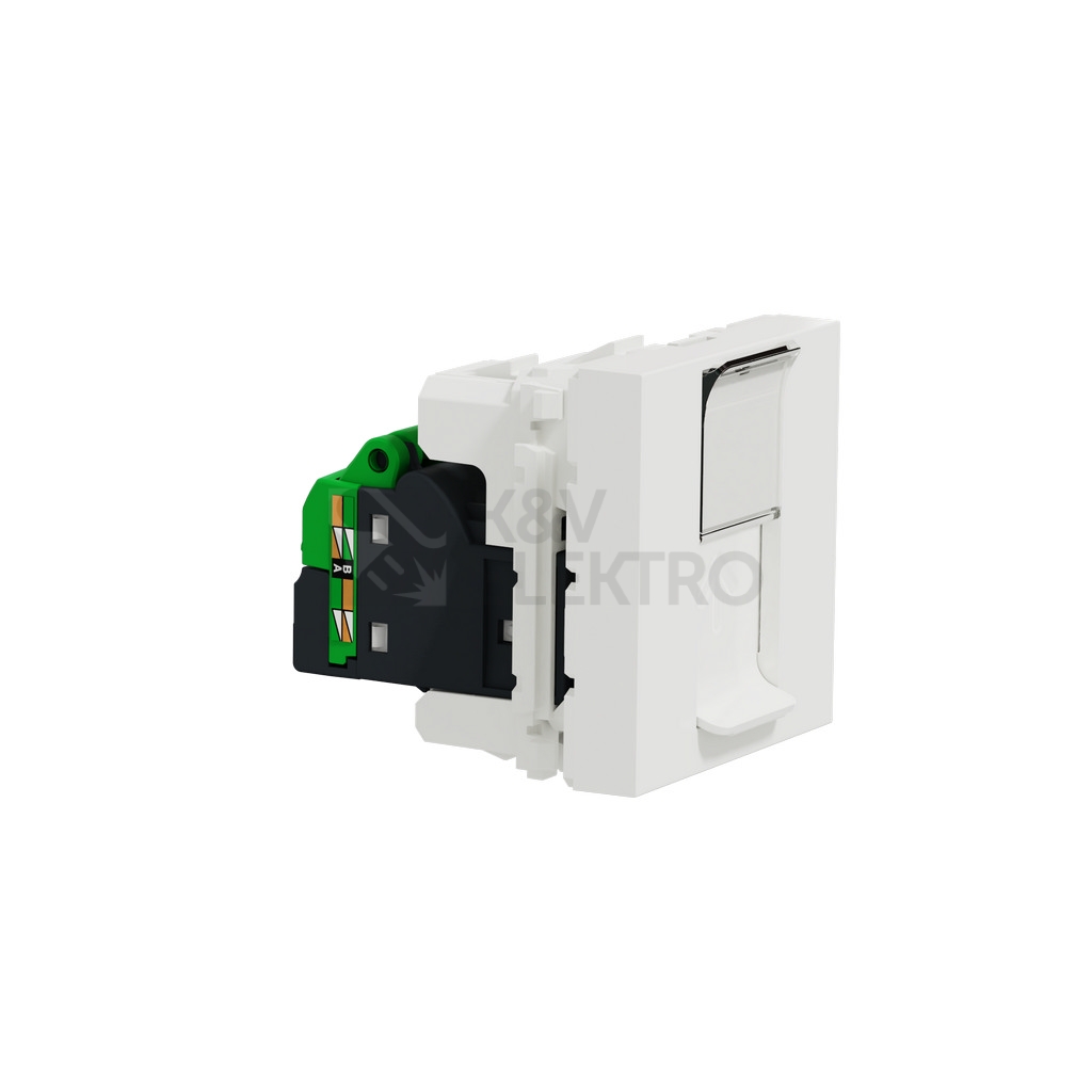 Obrázek produktu Schneider Electric Nová Unica datová zásuvka RJ45 kat.5e UTP bílá NU341118 2