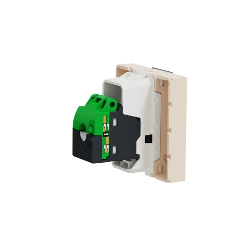 Schneider Electric Nová Unica datová zásuvka RJ45 kat.5e UTP béžová NU341144 (obrázek 5)