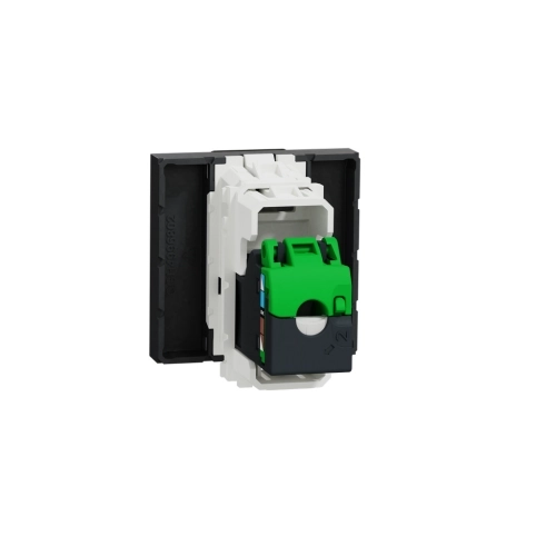 Schneider Electric Nová Unica datová zásuvka RJ45 kat.5e UTP antracit NU341154 (obrázek 4)