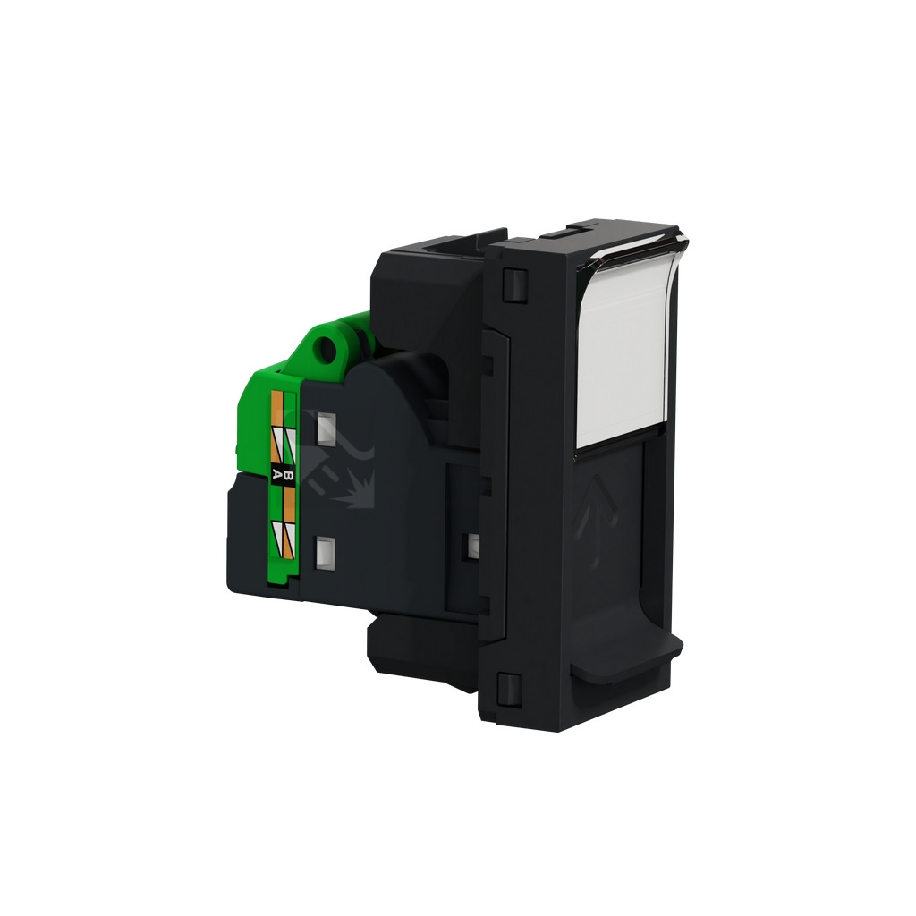 Obrázek produktu Schneider Electric Nová Unica datová zásuvka RJ45 kat.6 UTP antracit NU341454 1modul 1