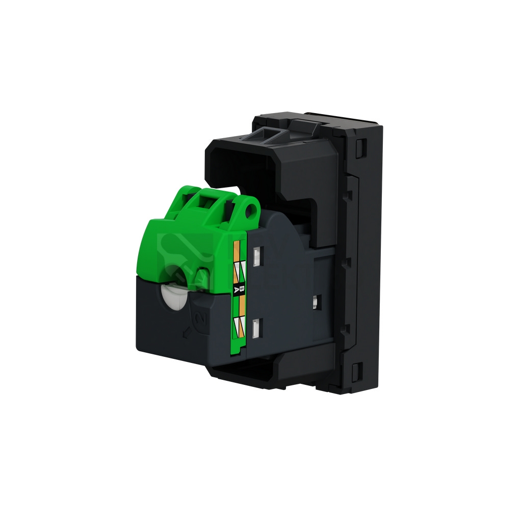 Obrázek produktu Schneider Electric Nová Unica datová zásuvka RJ45 kat.6 UTP antracit NU341454 1modul 2