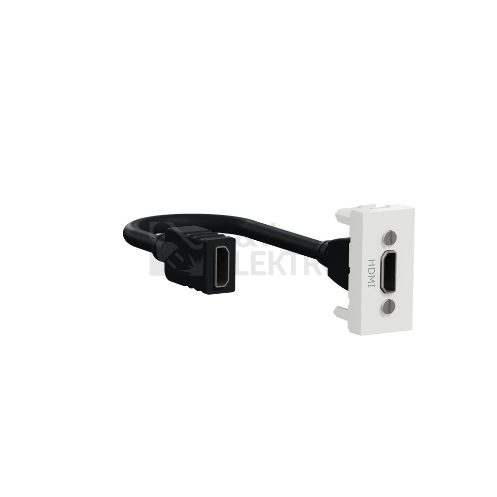 Obrázek produktu Schneider Electric Nová Unica zásuvka HDMI bílá NU343018 1modul 0