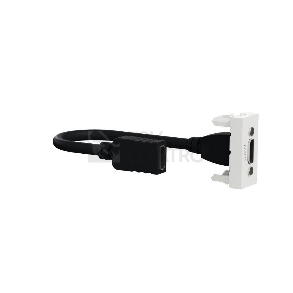 Obrázek produktu Schneider Electric Nová Unica zásuvka HDMI bílá NU343018 1modul 1