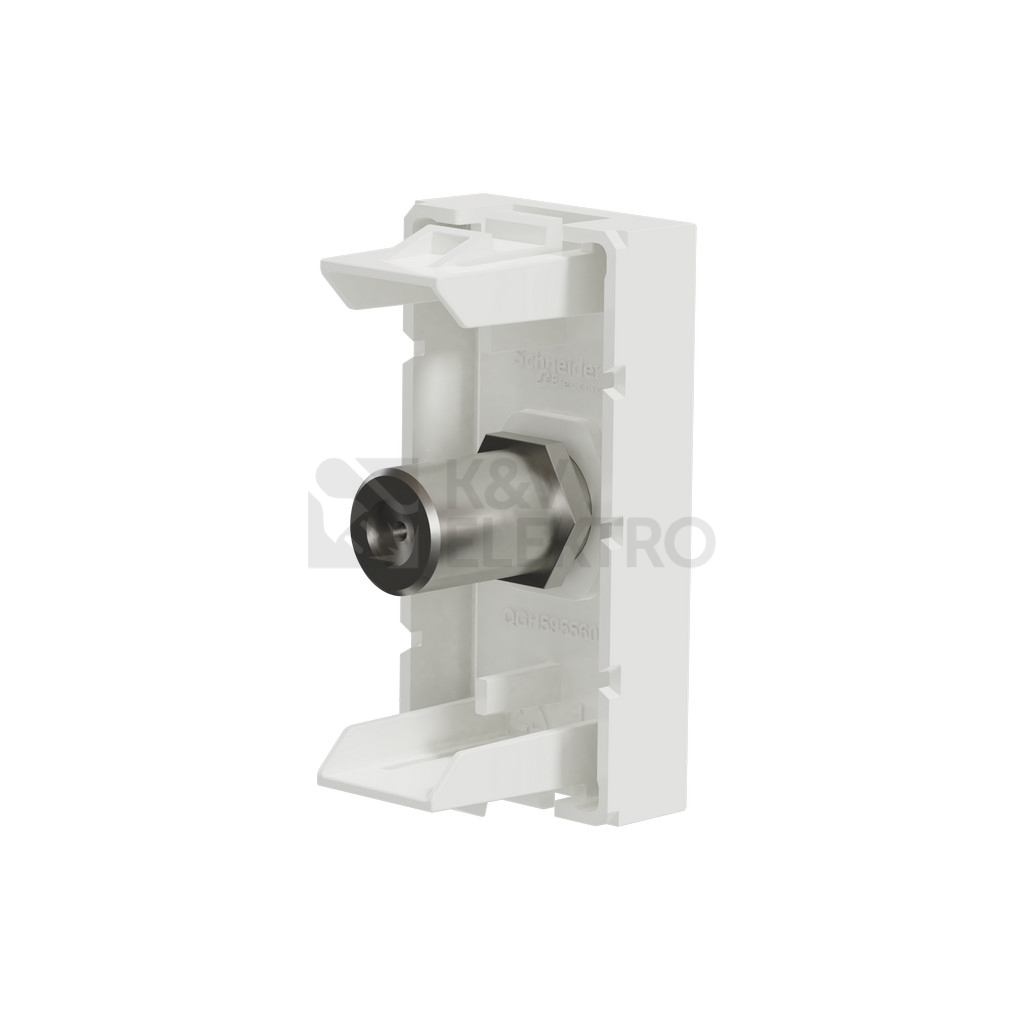 Obrázek produktu Schneider Electric Nová Unica anténní zásuvka F konektor bílá NU346818 1modul 2
