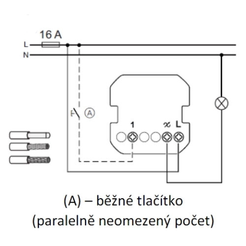 Schneider Electric Nová Unica otočný stmívač univerzální pro LED zdroje 230V bílá NU351418 (obrázek 3)