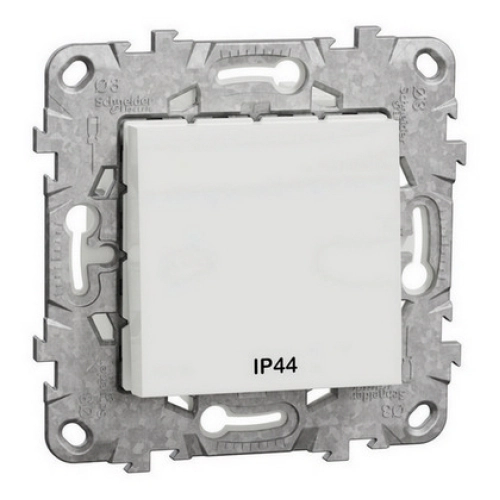 Přepínač střídavý řazení 6 Schneider Electric Unica nová IP 44 bílá